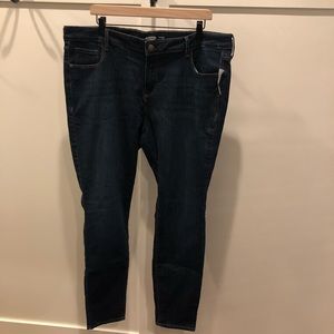 Old Navy Mid-Rise Rockstar Super Skinny Jeans Long
